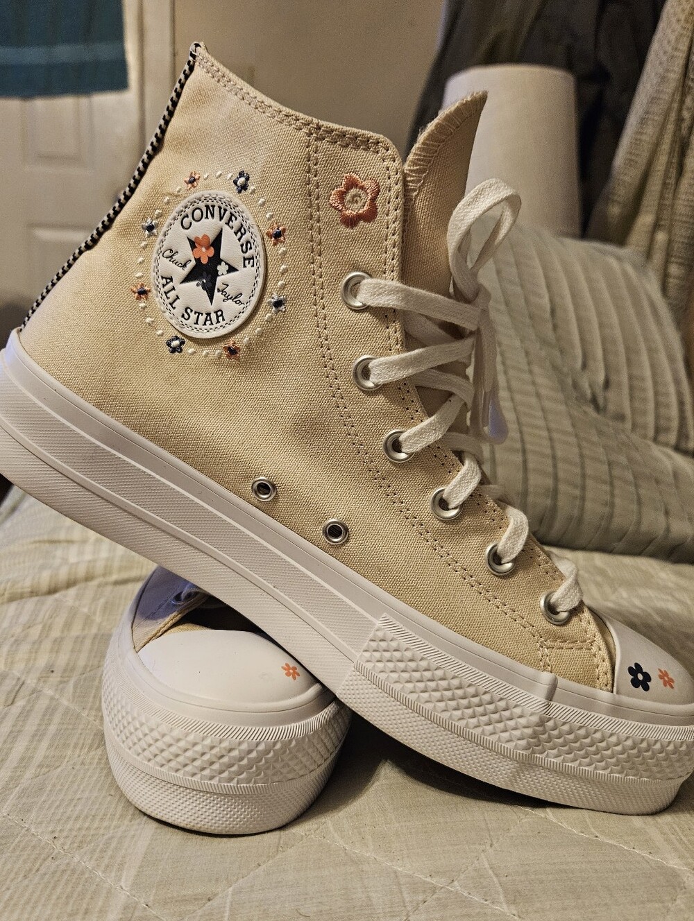 Floral Platform HIGH TOPS